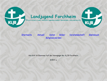 Tablet Screenshot of kljb-asten-forchheim.de